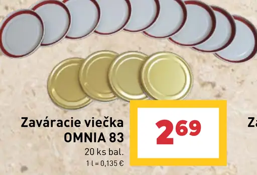 Zaváracie viečka OMNIA 83