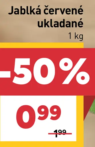Červené jablká