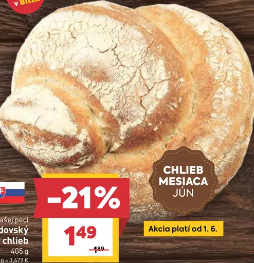 Gazdovský kváskový chlieb