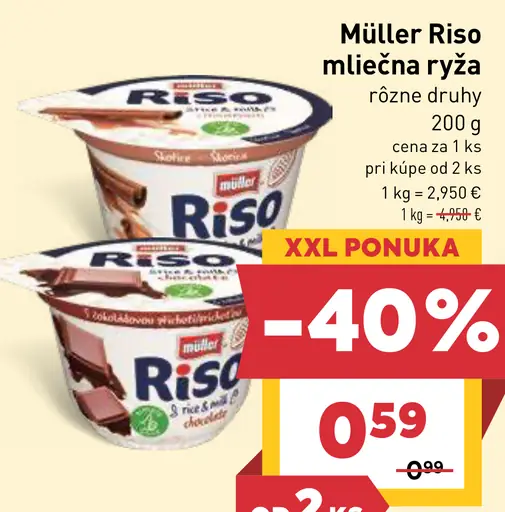 Müller Riso Mliečna ryža