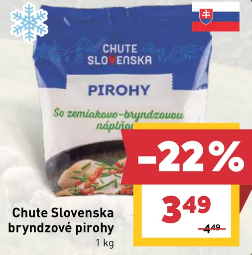 Chute Slovenska bryndzové pirohy