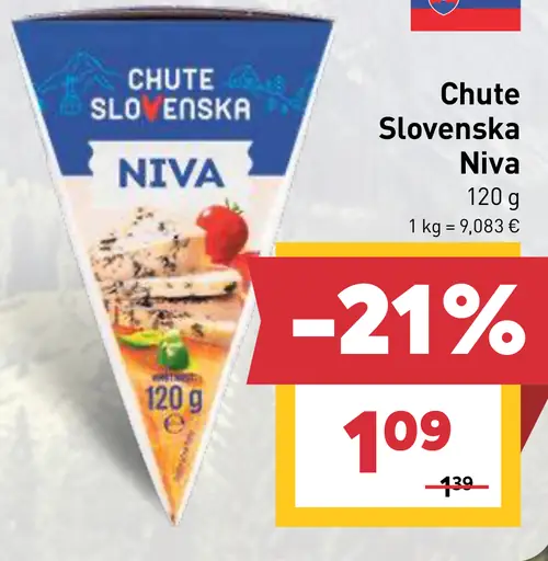 Chute Slovenska niva