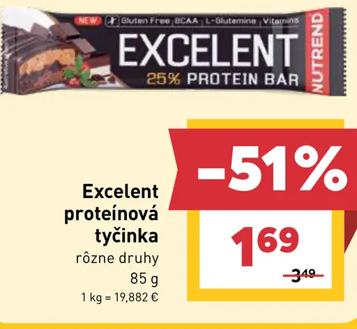 Excelent proteínová tyčinka