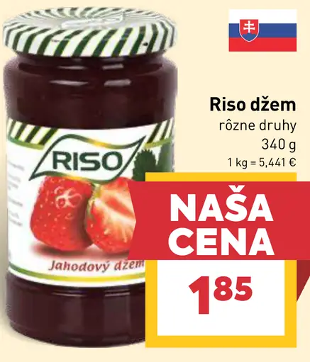 Riso džem jahodový