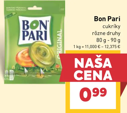 BON PARI cukríky