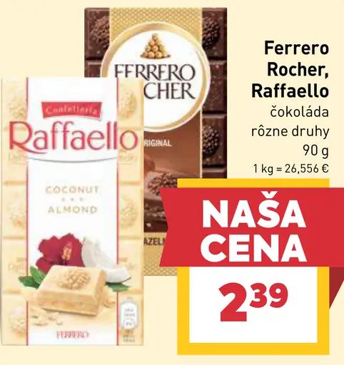 Ferrero Rocher Čokoláda