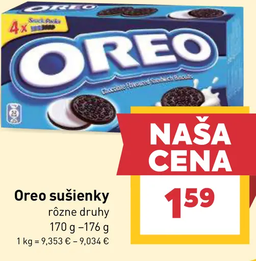 Oreo sušienky