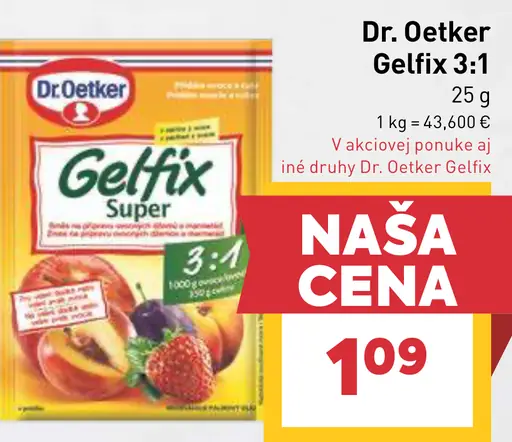 Dr. Oetker Gelfix super 3:1