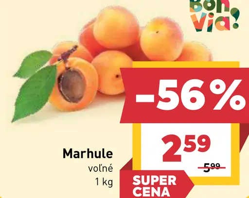 Bon Via marhule voľné
