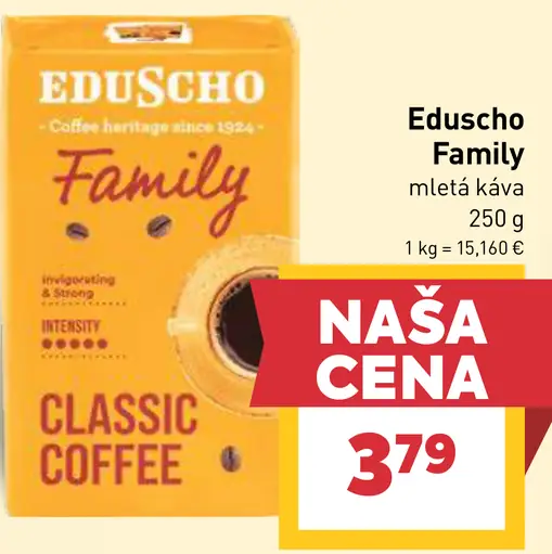 Eduscho Family mletá káva