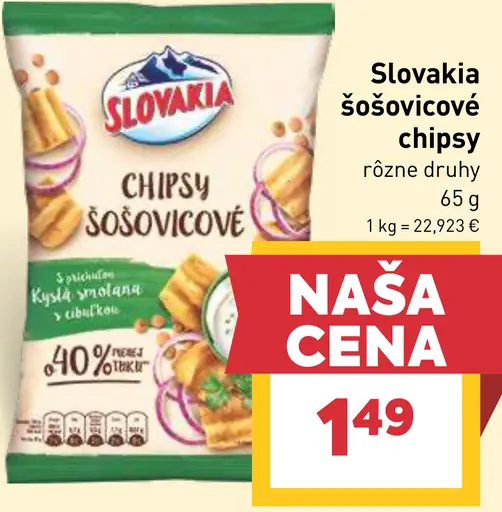 Slovakia Vŕúbky chipsy