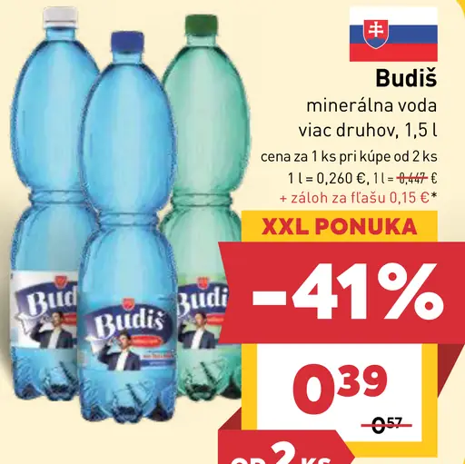 Budiš minerálna voda