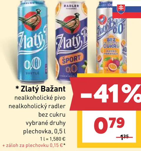 Budweiser Budvar 0,0% svetlé nealkoholické pivo plechovka