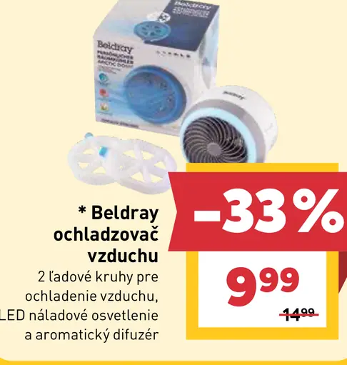 Beldray ochladzovač vzduchu