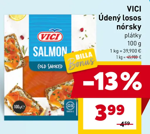 VICI údený losos nórsky