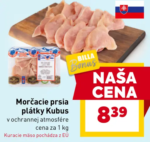 Morčacie prsia plátky Kubus v ochrannej atmosfére