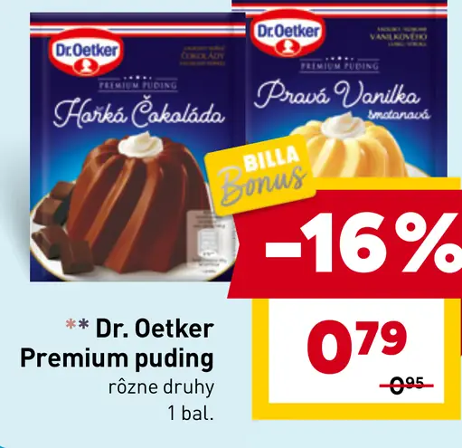 Dr. Oetker Premium Puding