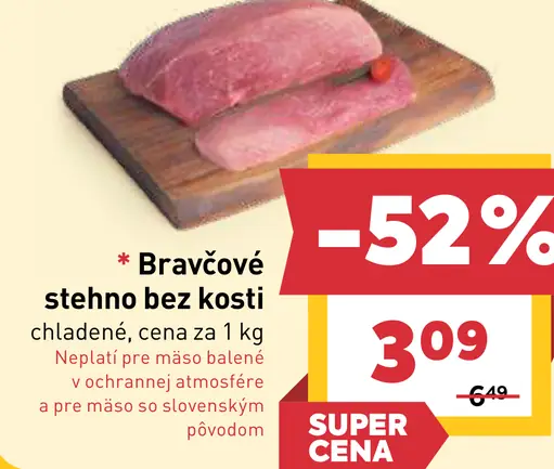 Bravčové karé bez kosti chladené
