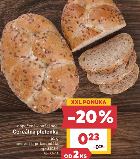 Cereálna pletenka