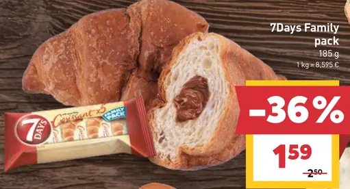 7Days Family pack croissant