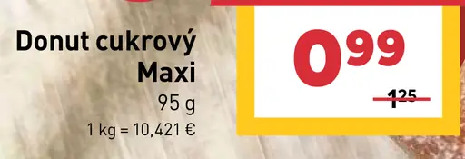 Donut cukrový Maxi