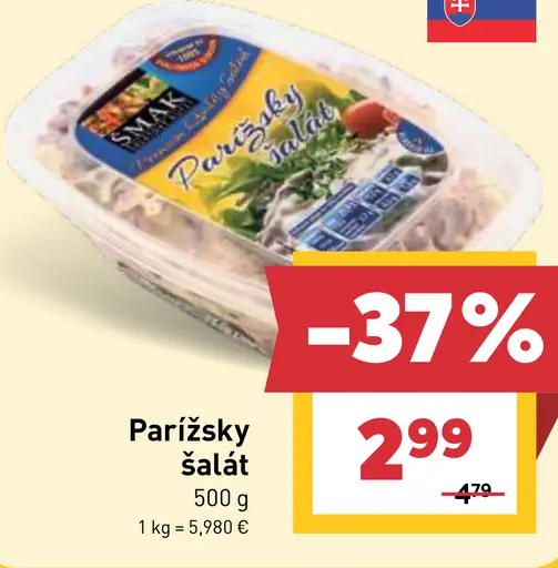 Parížsky šalát