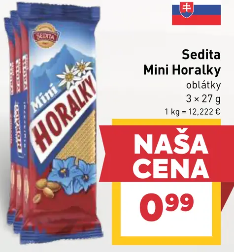 Sedita Mini Horalky oblátky