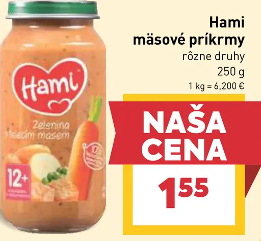 Hami mäsové príkrmy pre deti
