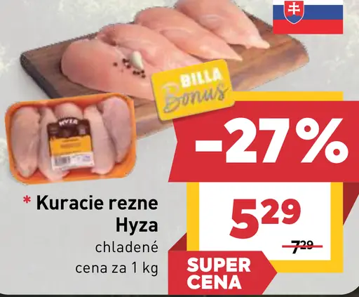 Hyza Kuracie rezne chladené