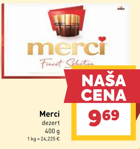 Merci Finest Selection dezert