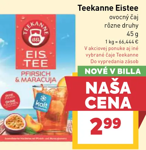 Teekanne Eistee ovocný čaj