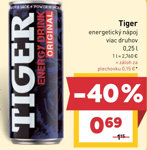 Tiger Energetický nápoj