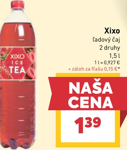 Xixo Ľadový čaj plechovka