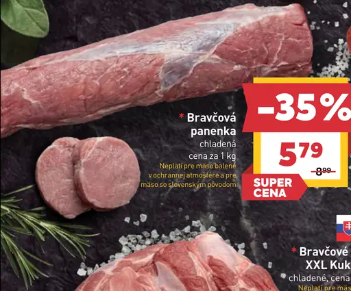 Bravčová panenka chladená