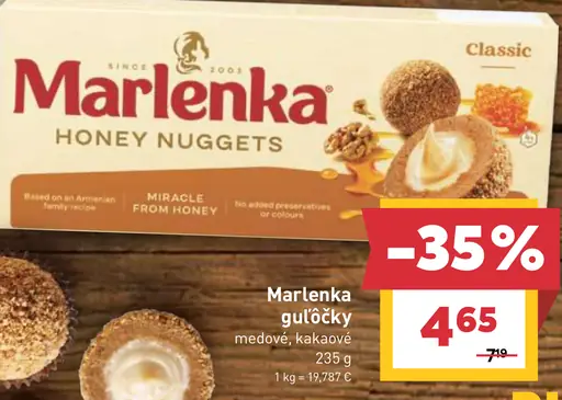 Marlena Marlenka honey nuggets classic