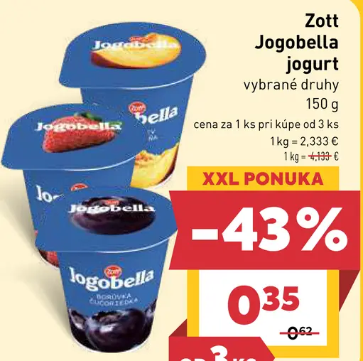 Zott Jogobella Jogurt