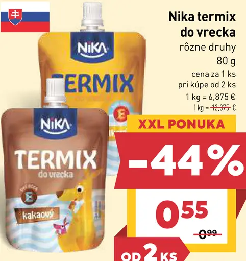Nika termix do vrecka