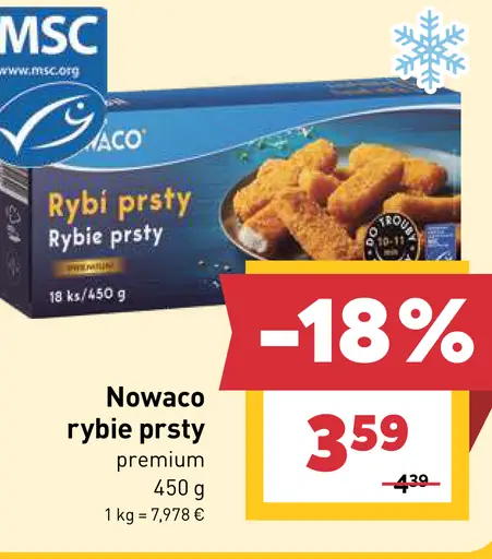 Nowaco Rybie prsty Premium