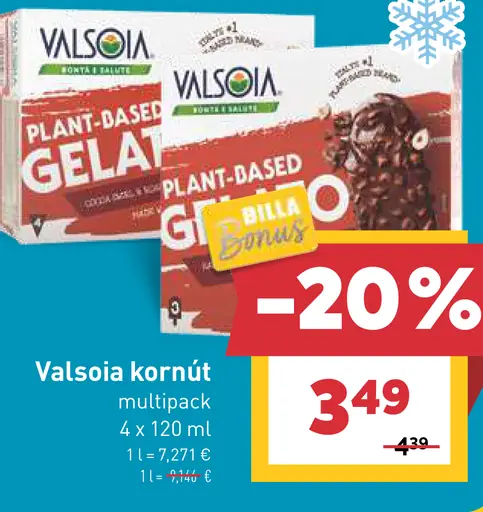 Valsoia kornútik plant-based gelato multipack