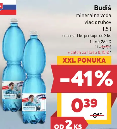 Budiš minerálna voda