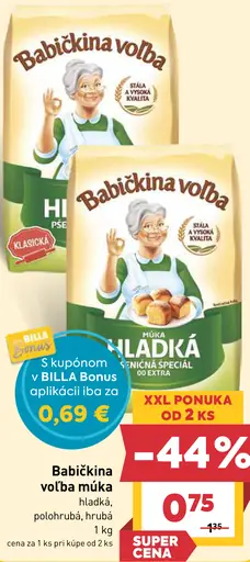 Babičkina voľba Múka hladká