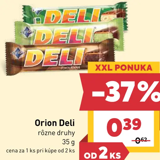 Orion Deli tyčinka viac druhov