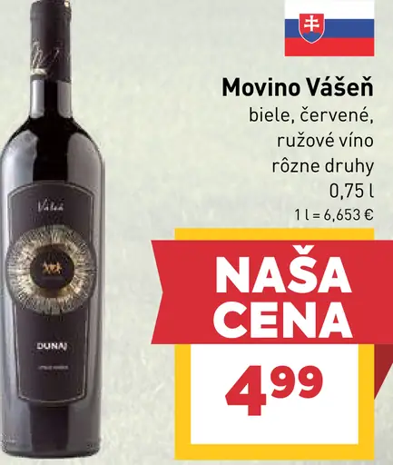 Movino Vášeň víno biele, červené, ružové