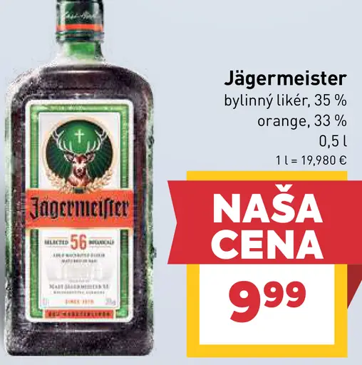 Jägermeister bylinný likér