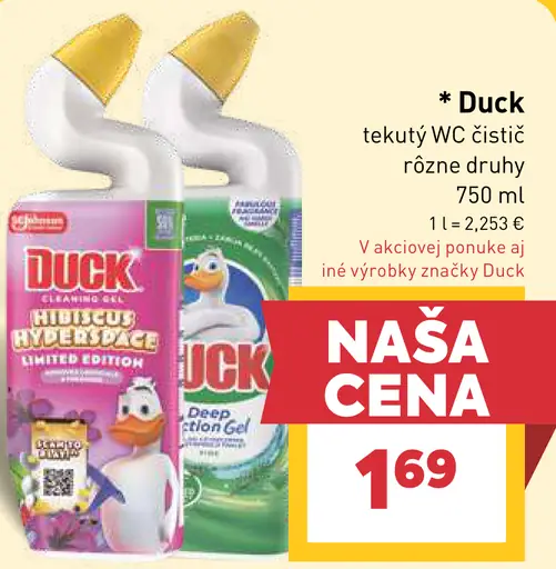 Duck WC čistič