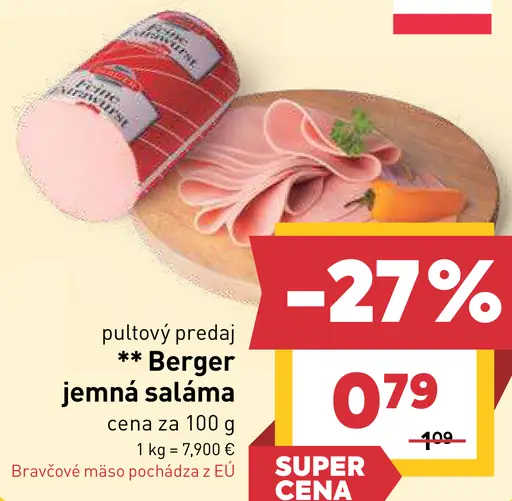 Berger Jemná saláma