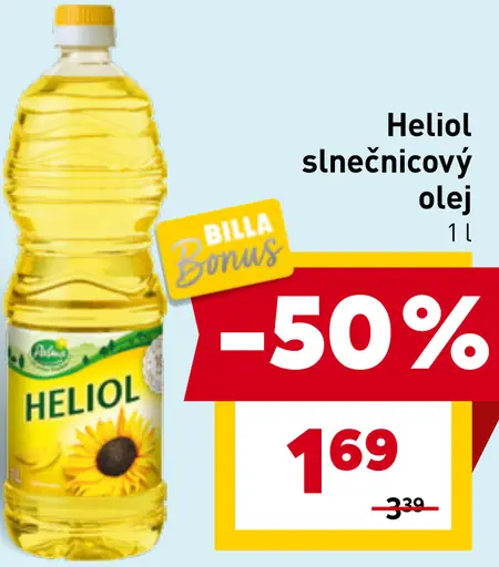 Heliol slnečnicový olej