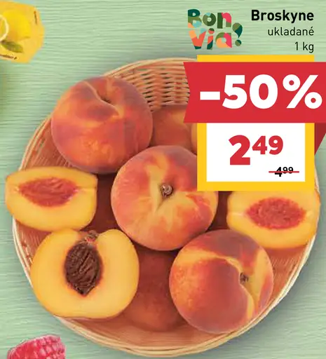 Broskyne ukladané