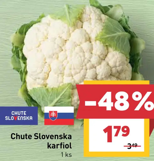 Chute Slovenska karfiol
