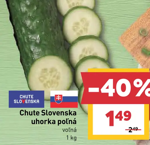 Chute Slovenska uhorka poľná
